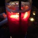 Housemade grape soda St. Dames