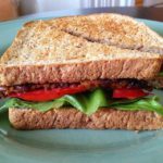 Tempeh lettuce and tomato