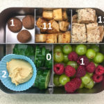 Tofu Bento with Protein Values