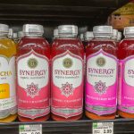 Bottles of kombucha
