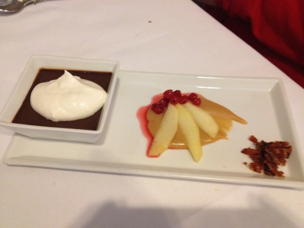 Spiced chocolate pot de creme