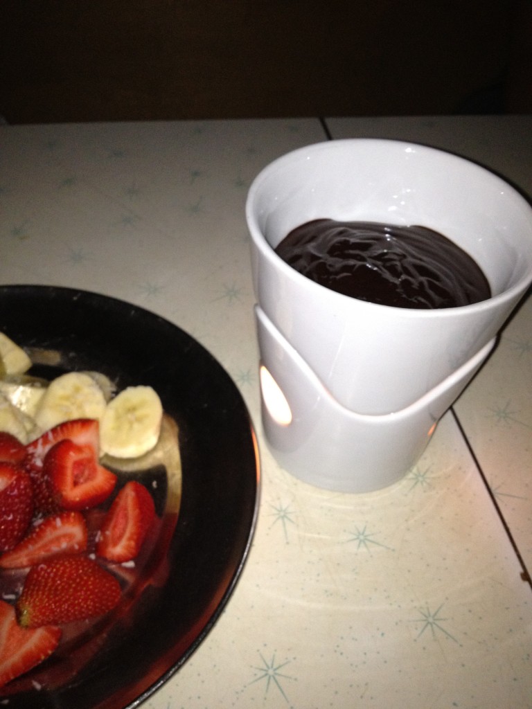 Dark Chocolate Fondue