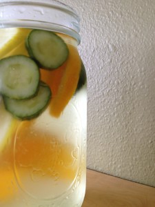 Lemon Orange Cucumber Water