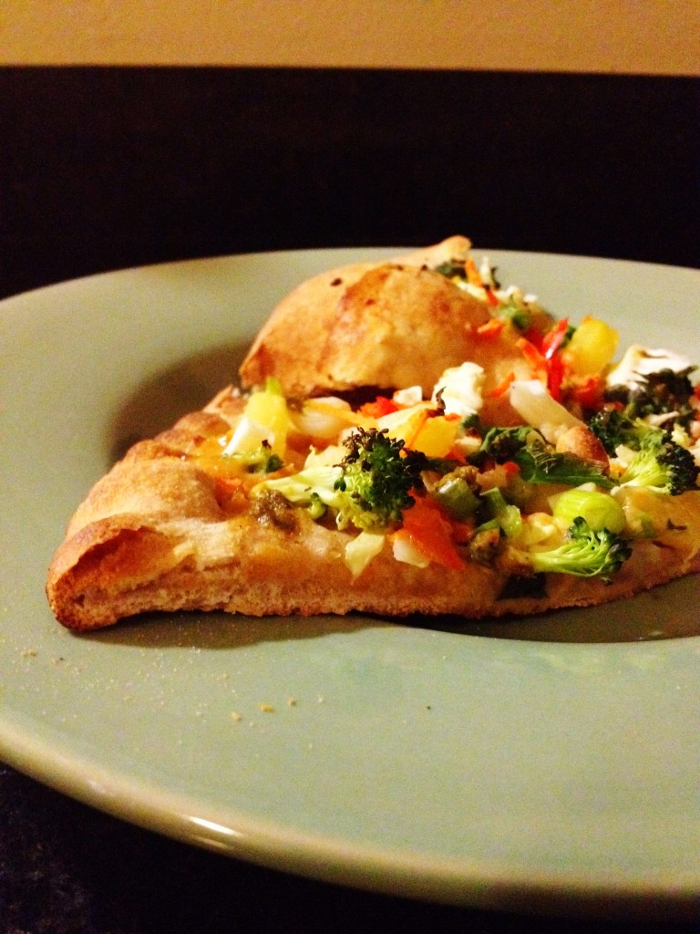 Thai pizza