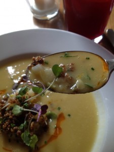 Potato, Leek and Squash Soup