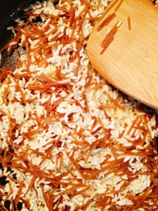Rice A Roni browning up