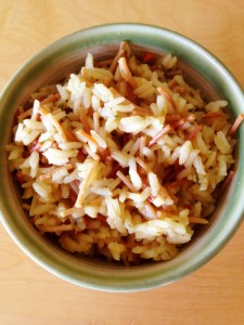 Homemade Vegetarian Rice A Roni