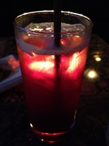 Housemade grape soda St. Dames