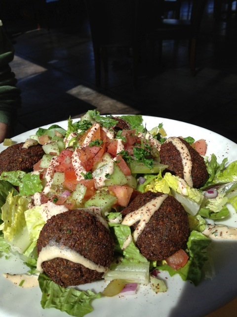 Falafel Plate at Pita Jungle