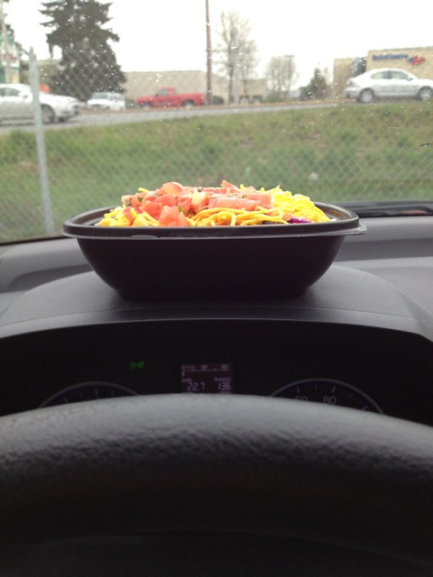 Fit Hit Bowl on the dashboard