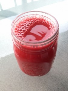 Suja's Purify juice in a mason jar