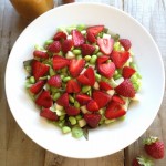 Sweet Strawberry and Edamame Salad