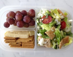 Fattoush Salad Bento Lunch