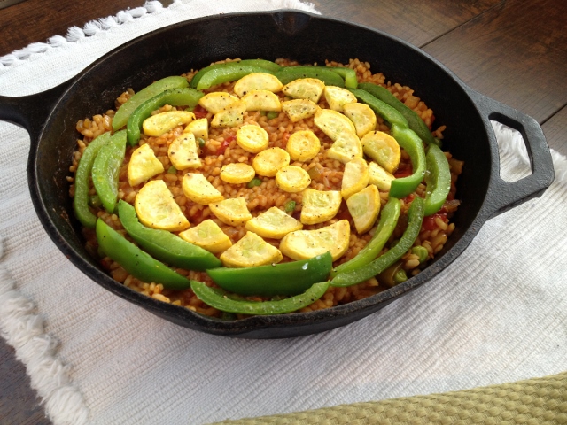 Summer Vegetable Paella