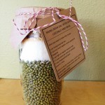 Mung bean dahl in a jar