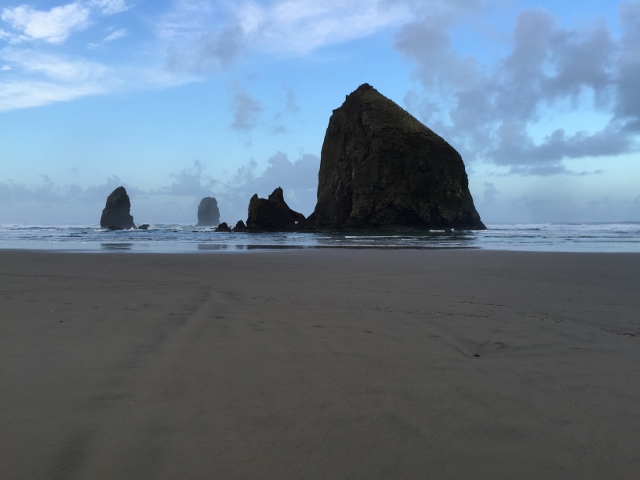 Haystack Rock at Cannon Beach