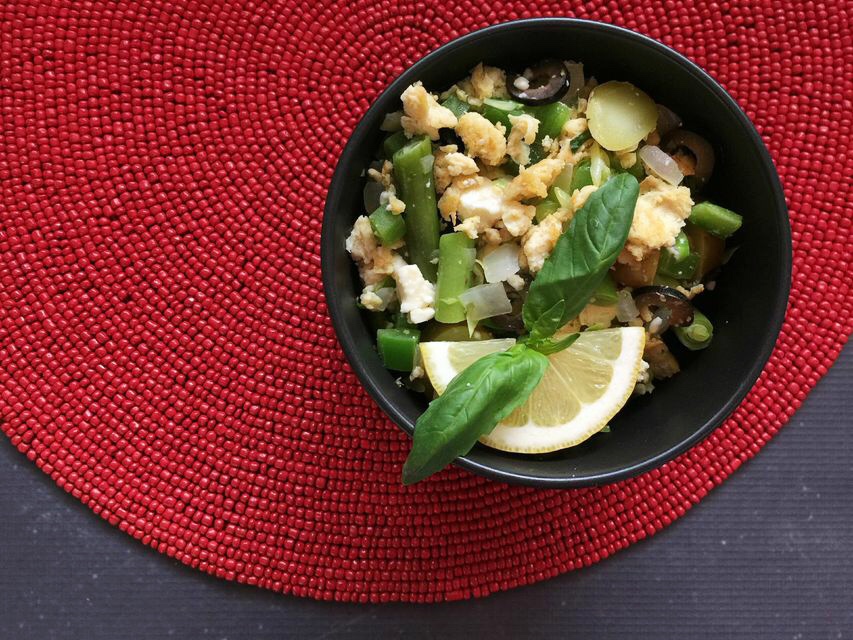 Greek tofu scramble Veg Girl RD