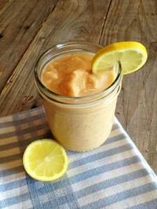 Peach Lemon Cream Smoothie