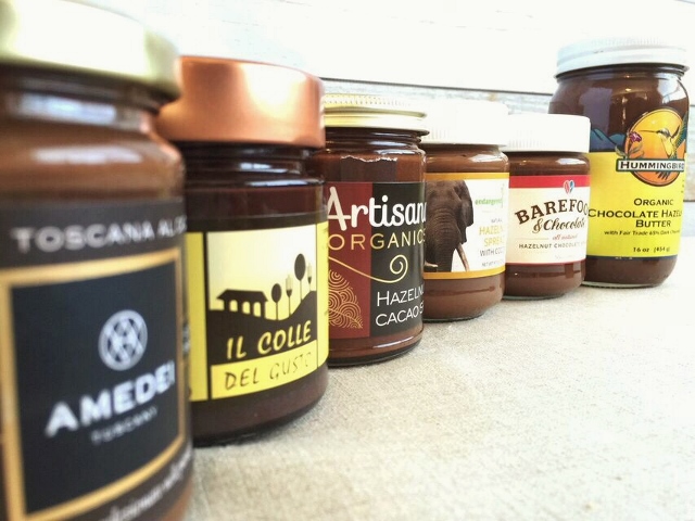 Chocolate-hazelnut spread line-up