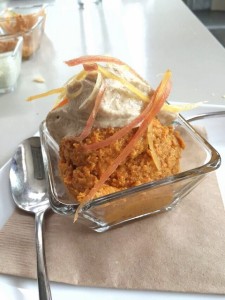 Raw Carrot Cupcake at Seed NOLA