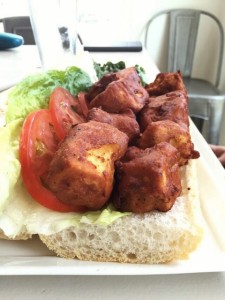 Southern Fried Tofu Poboy at Seed NOLA