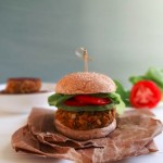 Farro and White Bean Veggie Burger