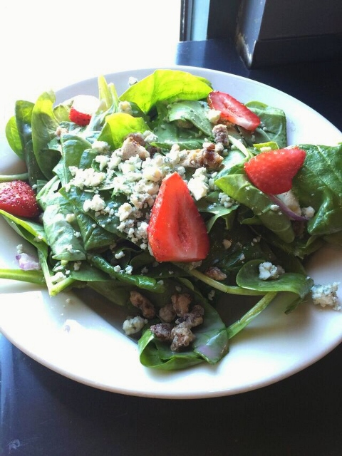 Spinaci salad at Bellevue Paglacci's