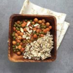 Warm red garbanzos top