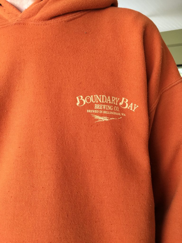 Boundary Bay sweatshirt Bellingham WA