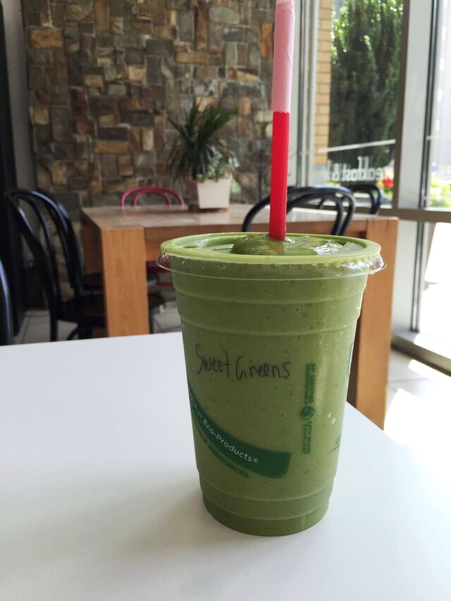 Sweet Greens Smoothie at Jujubeet