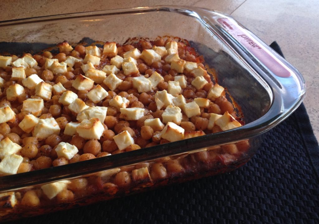 baked-garbanzos-with-fresh-cheese-feta