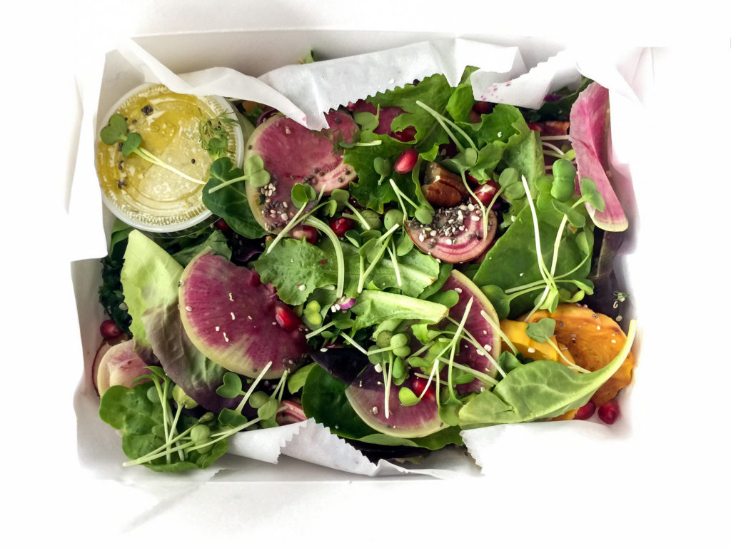 Superfood salad boxed
