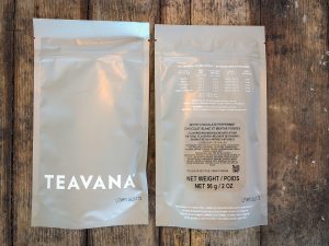 2 bags of Teavana White Chocolate Peppermint Tea