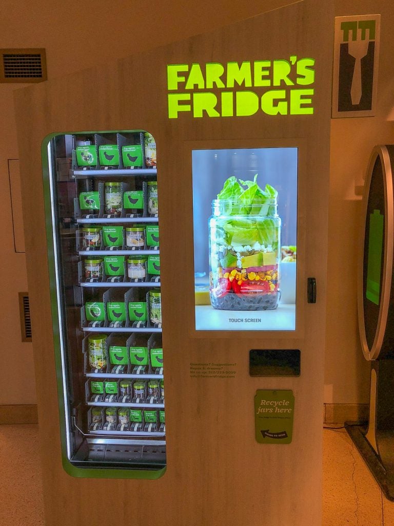 Farmer's Fridge Vending Machine