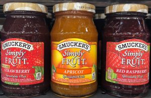 3 jars of all fruit jam