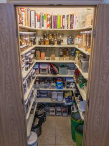 Organized pantry