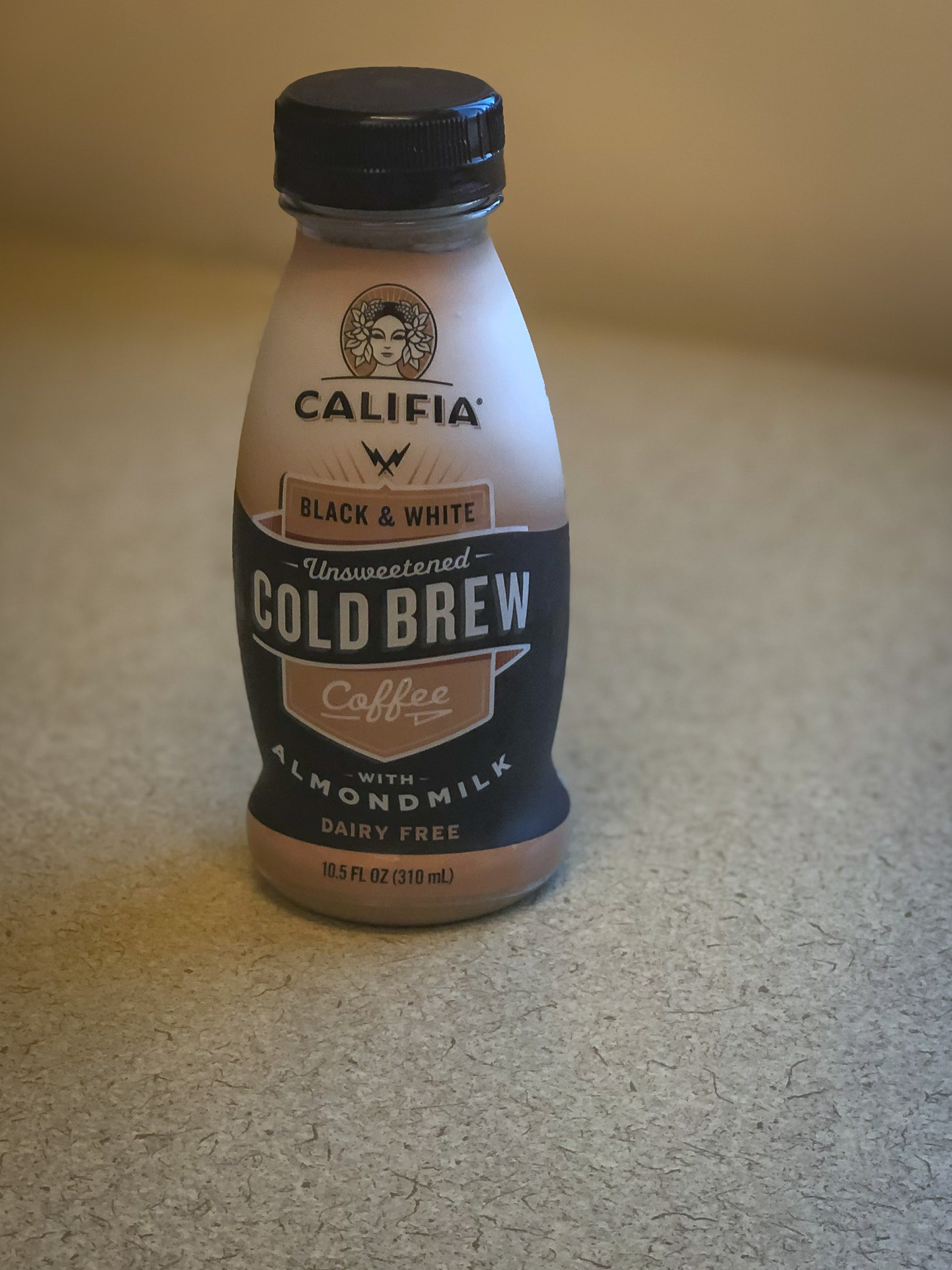 Bottle of iced coffee