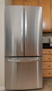 Stainless steel refrigerator