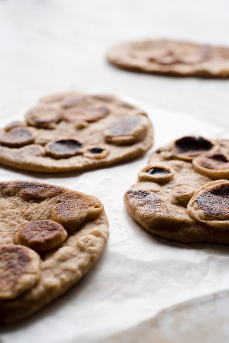 Easy Vegan Whole Wheat Naan Using a Bread Machine Veg Girl RD