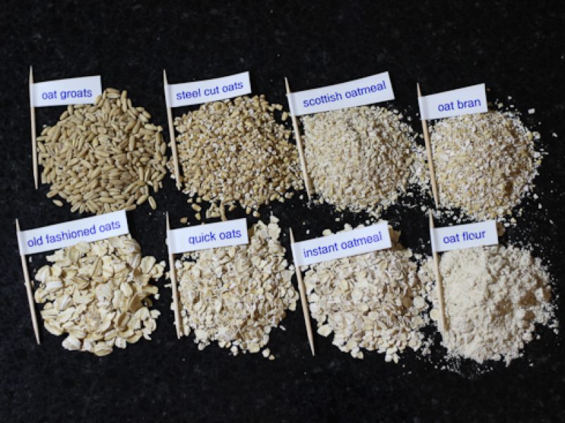 Types of oats